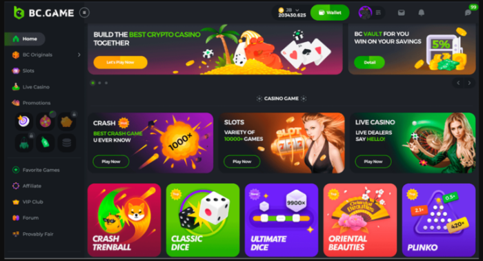 Cryptocurrency gambling sites