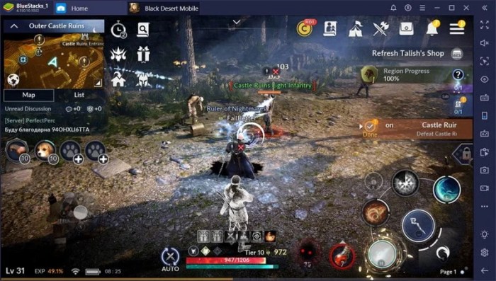 Mobile RPG games